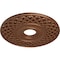 Ekena Millwork Robin Ceiling Medallion (Canopies up to 6 1/4"), 22 1/4"OD x 4 3/4"ID x 1 1/4"P, Polished Copper CM22RBPOS - alternate 2